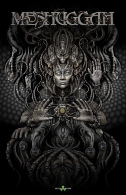 quantumacid:  Love Meshuggah artwork