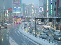 iesuuyr:  Shinjuku snow scene by   	B Lucava 	  	 				 					 						 					 				 			  	  