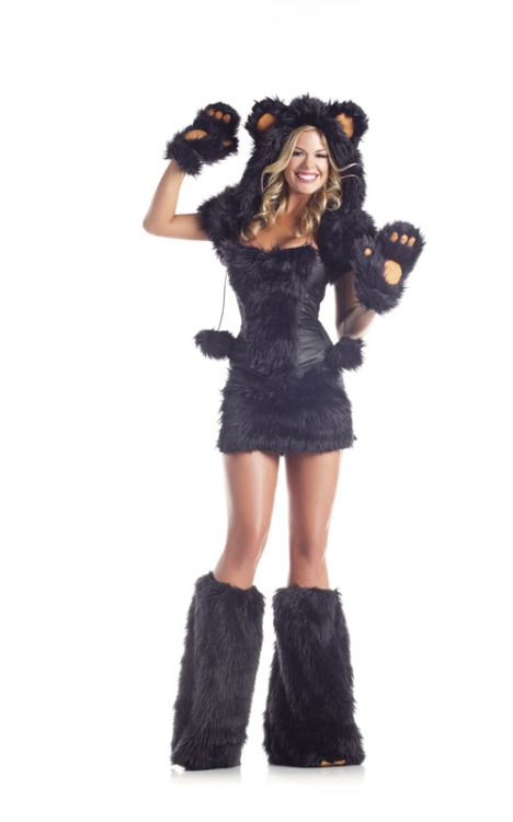 Plus size bear costume