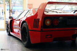 automotivated:  Ferrari F40 by Xavilin on Flickr.
