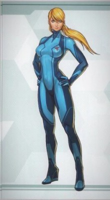 eevee-nicks: I feel like the new design for Samus is kind of a compromise between the people who wanted super buff Samus and the people who wanted slender femme Samus.   I mean, her top half is toned but her arms are still thin, but oh my goodness, no