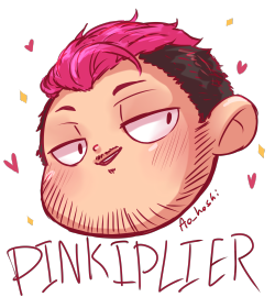 aohoshiart:  PINKIPLIER HAS ARRIVED HOLY SHIET OMG I WAS SO READY FOR THIS YOU HAVE NO IDEA markiplier YOU LOOK SO GOOD I ALSO NEED SLEEP NOW MY GOD
