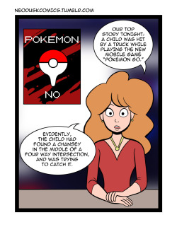 mermaid-lifeguard:  neoduskcomics: Fandumb #90: Pokemon No Updates Tuesdays and Thursdays. Deeveantart.  Bet you there is a phantump in the middle of the intersection