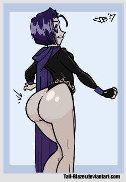 tail-blazer:  Raven Buns Debating whether or not to animate this. 