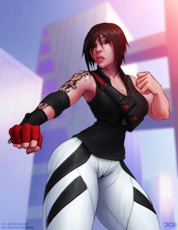 barretxiii: Latest addition to Barr’s Mares for April 2017. Faith Connors from Mirror’s Edge Please support my Patreon for alternate versions, polls, and full res files! Also check out my Gumroad for past content packs! Prints of select pieces can