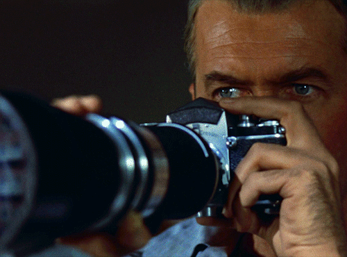stydixa:A murderer would never parade his crime in front of an open window.Rear Window (1954) Dir. Alfred Hitchcock