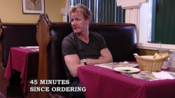 death-by-lulz:  My favorite Gordon Ramsay moment is when his food was too slow so he took a jog and then fell asleep
