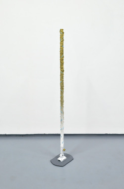 Calvin Ross Carl.Â Pole (Gilded Mop).Â 2014.