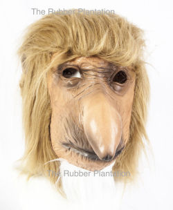 skipperdamned:  dancedisorder:  Proboscis Monkey Mask Long Nose Latex Animal Fancy Dress Halloween Stag Night    Effigy