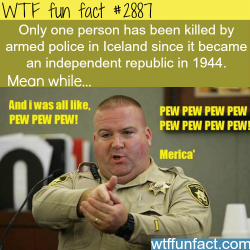wtf-fun-factss:  How many people do the police kill? -  WTF fun facts