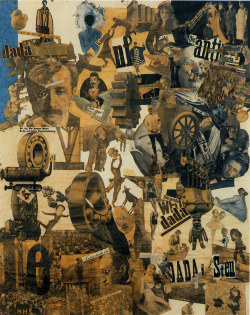 theories-of:  Hannah Höch - Cut with the Dada Kitchen Knife through the Last Weimar Beer-Belly Cultural Epoch in Germany, 1919. collage of pasted papers 