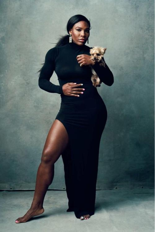 Serena is a curvy goddess