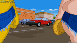randomweas:  The Simpsons Guy “Stolen Car Wash” 
