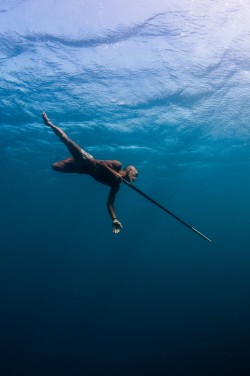 fabforgottennobility:   &ldquo;He remembers the Japanese passing through during WWII. He was spear fisherman then, and still today at around 80 years old (he does not know how old he is), he remains a spear fisherman. He earns little from his catch maybe