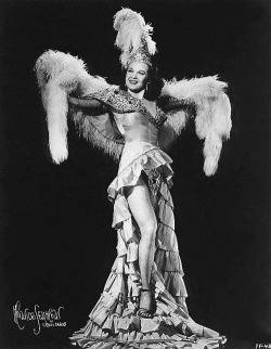  Val De Val      aka. “The Liberator”.. Val De Val began her dancing career in the 1940’s, performing at numerous venues; including the &lsquo;Ziegfeld Follies&rsquo;.. In 1957, she married a man named Vic Hyde and retired from show business.