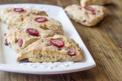 im-horngry:  Vegan Scones - As Requested! XStrawberry Chocolate Chip Almond Scones!