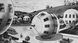 Rolling houses of the future, &ldquo;Everyday Science and Mechanics&rdquo;, 1934