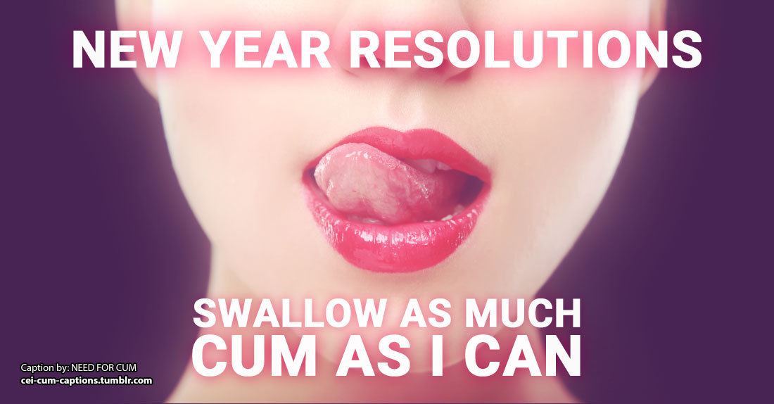 The new year resolution