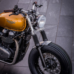 caferacerpasion:  Triumph Brat Style by Down &amp; Out Cafe Racers | www.caferacerpasion.com