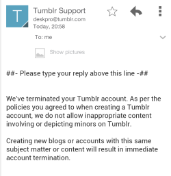 clopper-banned:  Yay   Tumblr is at it again. Clopper-Dude/Crack-Dragon&rsquo;s blog got deleted once again. Spread this news folks.