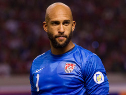 coachpervman:  All Hail Tim Howard. U.S. goalkeeper Tim Howard set a World Cup record with 16 saves, all while being a sexy muthafucker. 