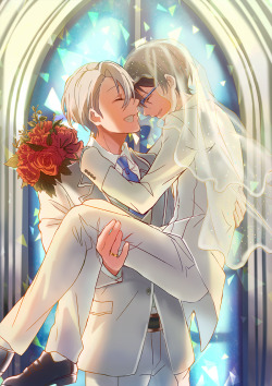 worstclonesup:  Wedding!Another print finished! \o/