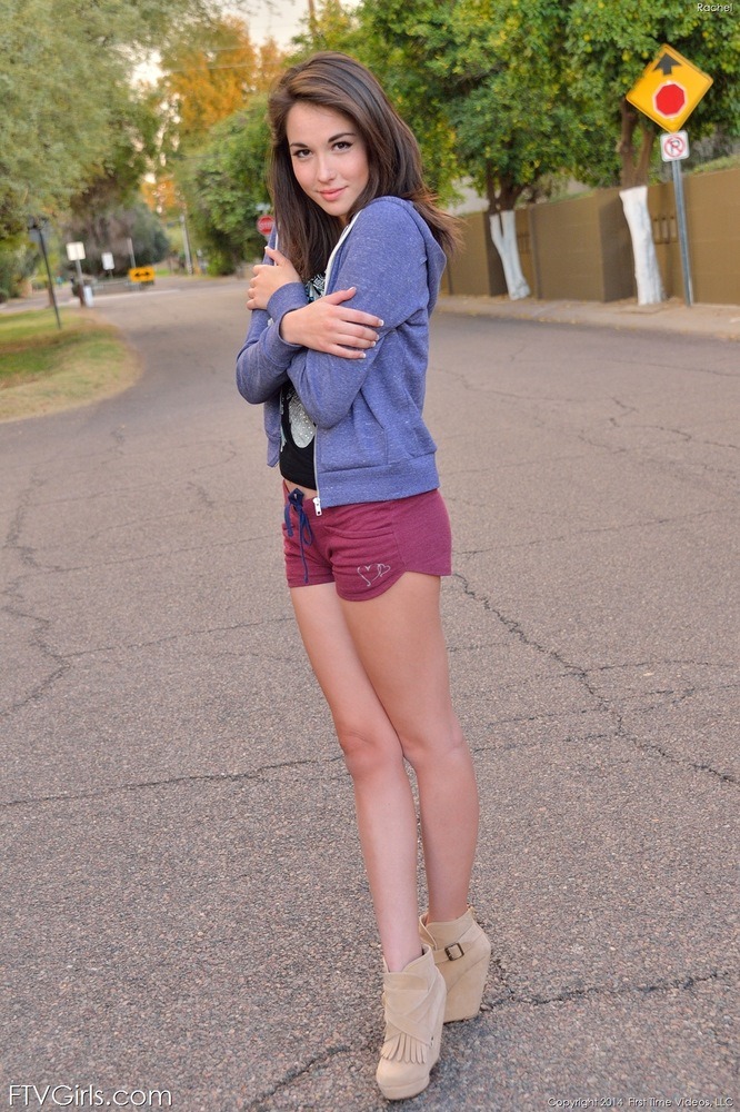 Cute teen girl legs