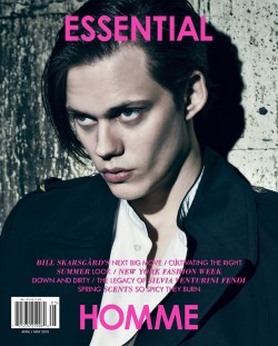 edenliaothewomb:  Bill Skarsgård, photogrpahed by Caitlin Cronenberg for Essential Homme, April/May 2015.