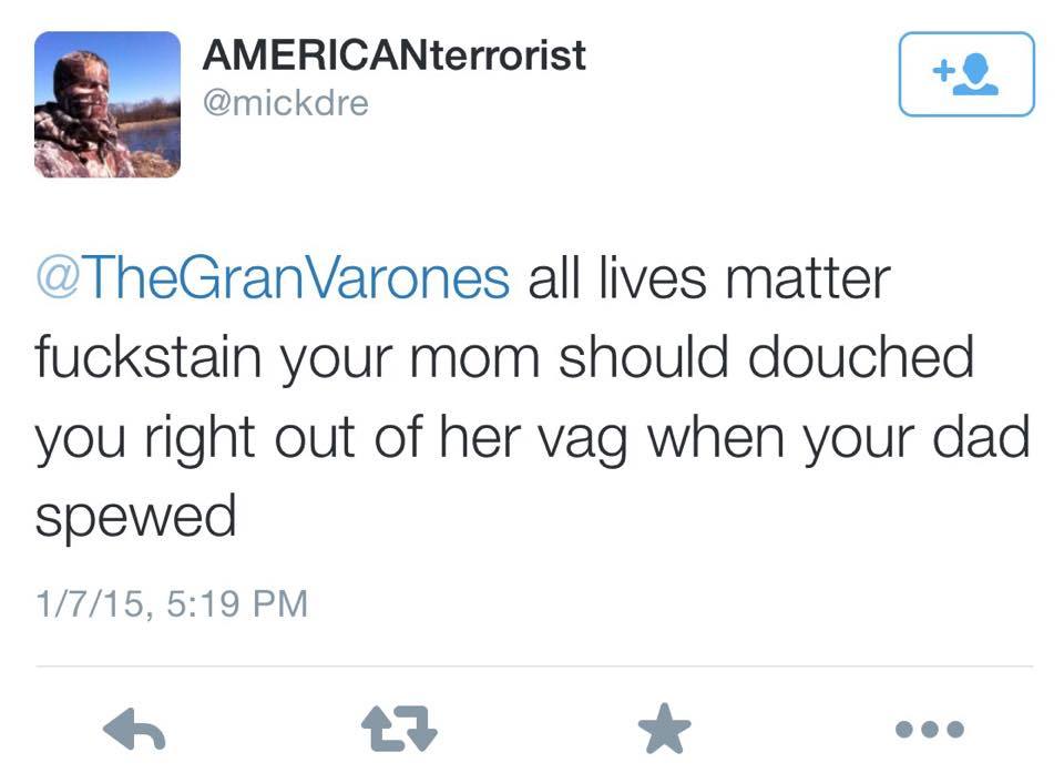 this is why the #AllLivesMatter is problematic because we know, i know, that &ldquo;all&rdquo; does not include all.