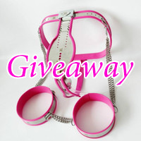 miss-chastity: GIVEAWAY! I will give this pink full chastity belt away to a lucky slave. To compete all you have  to do is Like, reblog and follow  Would love to have my first ever chastity belt