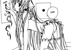 OMG I DIED LAUGHING AT THIS PART IN CHOBITS