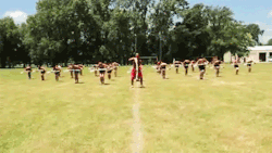 diplomatsdaughterr-deactivated2:  First look at The Cavaliers’ 2013 Color Guard. 