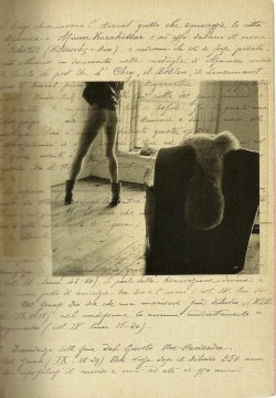 miss-catastrofes-naturales:  Francesca Woodman Notebook´s - Some disordered interior geometries (1981) + 