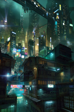  Slums of Hong Kong by Yuri Gvozdenko 