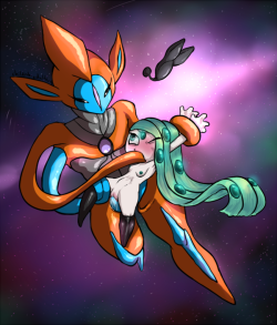 Deoxys for deoxydaughter  I wish I couldâ€™ve found more but they were all pretty much the same thing