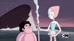 I like this scene because Pearl has a very &ldquo;I don&rsquo;t understand this, humans are so weird&rdquo; thing going on