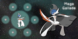 castaform:  ★ Shiny Mega Gallade and Gardevoir ★  These two also happen to be my favourite shinys and I’m so glad I finally have both, perfect 5iv too even if breeding over 4000 eggs was hell  