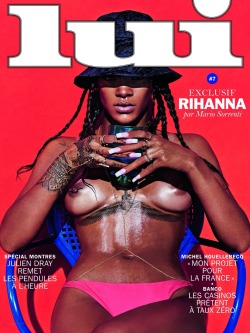  Rihanna - nude in Lui Magazine (May 2014) 