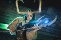 absterisk:   Homewrecker… Homewrecker… I’m only happy when I’m on the run  Okay so after a long wait, I finally got some photos to show of my Lady Loki cosplay!!! This project took me a year of planning and making and I’m just really excited