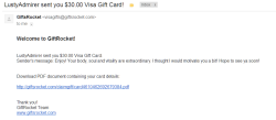 kitty-mcpherson:  pretty lame phishing attempt &ldquo;giftsrocket.com&rdquo; really? all the same, heads up, people.  The official GiftRocket email is rocketeer@giftrocket.com, by the way!