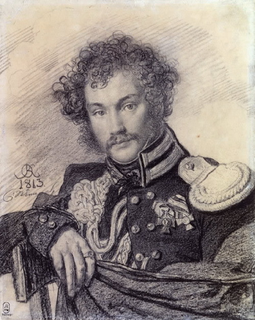 orest-kiprensky:Portrait of M. Lansky, 1813, Orest KiprenskyMedium: pencil,paperhttps://www.wikiart.org/en/orest-kiprensky/portrait-of-m-lansky-1813