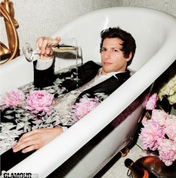 cokesnlfan:  &ldquo;F***ing idiot-ass men keep saying that women aren’t funny, it makes me crazy. I find it disgusting and offensive every time.&rdquo; - Andy Samberg on men who think that women aren’t funny on the September issue of Glamour Magazine