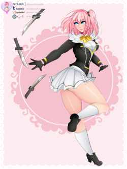 Finished Sylvi commission from Closers for SaprwinHi-Res   all the versions in Patreon!Versions include: -Traditional outfit -Special Agent outfit -Short hair/Long hair -Maid versions -Nude versions  ❤  Support me on Patreon if you like my work ! ❤❤