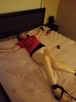 sophias-ageplay:  I’m orgasming in one or two of these pics, the vibrator had been in me for quite awhile by this point. 