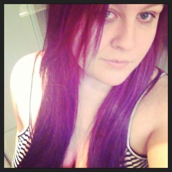 Pink/purple hair!!!! :D what do you think? 