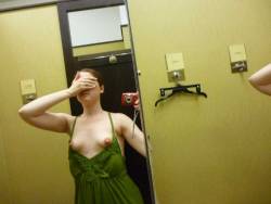 changingroomselfshots:  Tired of me yet?