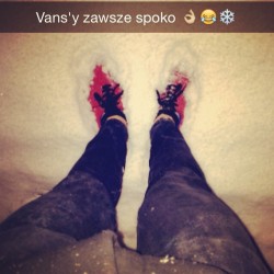 #snow #winter #&amp; #vans 