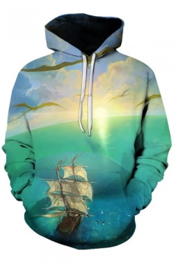swagvoidworld: Funny 3D printed Hoodies  Sailboat - Cat  Balloon - Spaceman  Wolf - Map  Monster - Character  Spaceman - Rick and Morty ON SALE {SAVE 25~72%} 