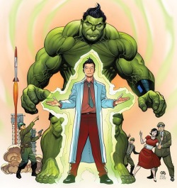markruffalo:  Marvel reveals Amadeus Cho as Totally Awesome HulkWelcome to Team Green, Amadeus! Nice hair, by the way. 