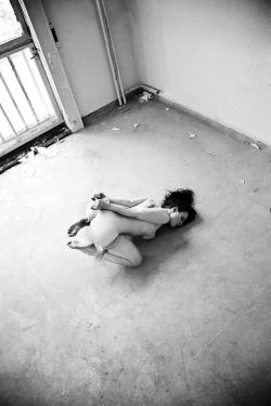 sensualhumiliation:  alone and helpless…